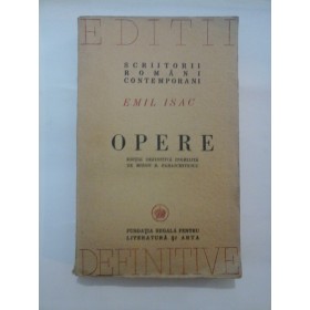   OPERE  -  EMIL  ISAC